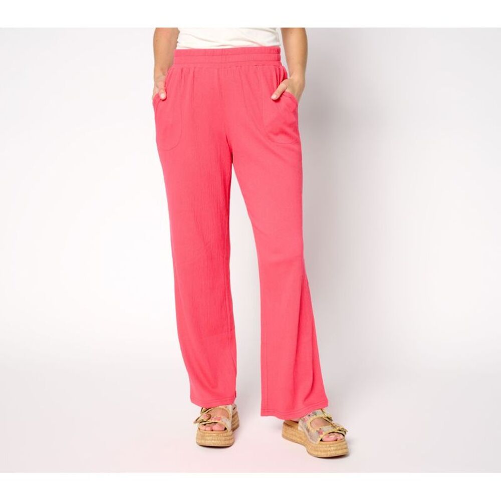 Gloria Vanderbilt Women's Petite Pants PM Packabelle Getaway Solid Pink A688245